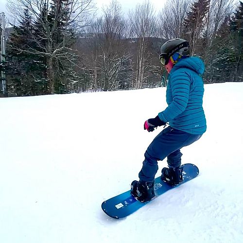 Alysse, out for our almost-annual snowboard extravaganza. She is looking for hot chocolate sponsors. I was there to...