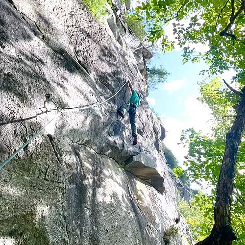 Exploring Vermont’s ever-expanding climbing landscape in a incredibly picturesque setting, and engaged in stellar steel...
